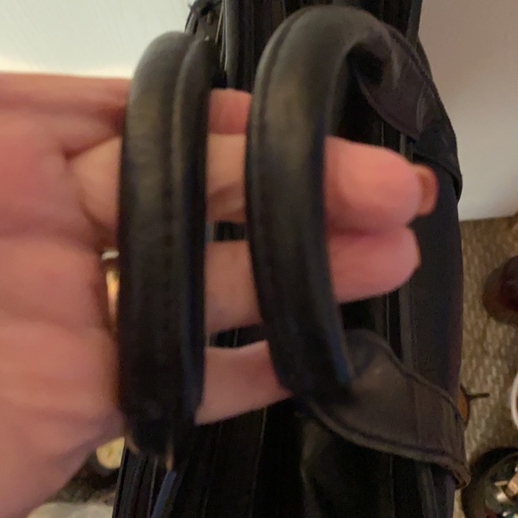 Leather brief case - Picture 3 of 12